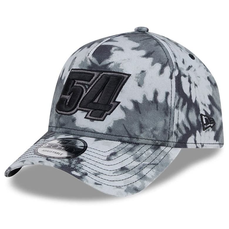 New Era Black Ty Gibbs Victory Burnout 9forty Adjustable Hat In Multi
