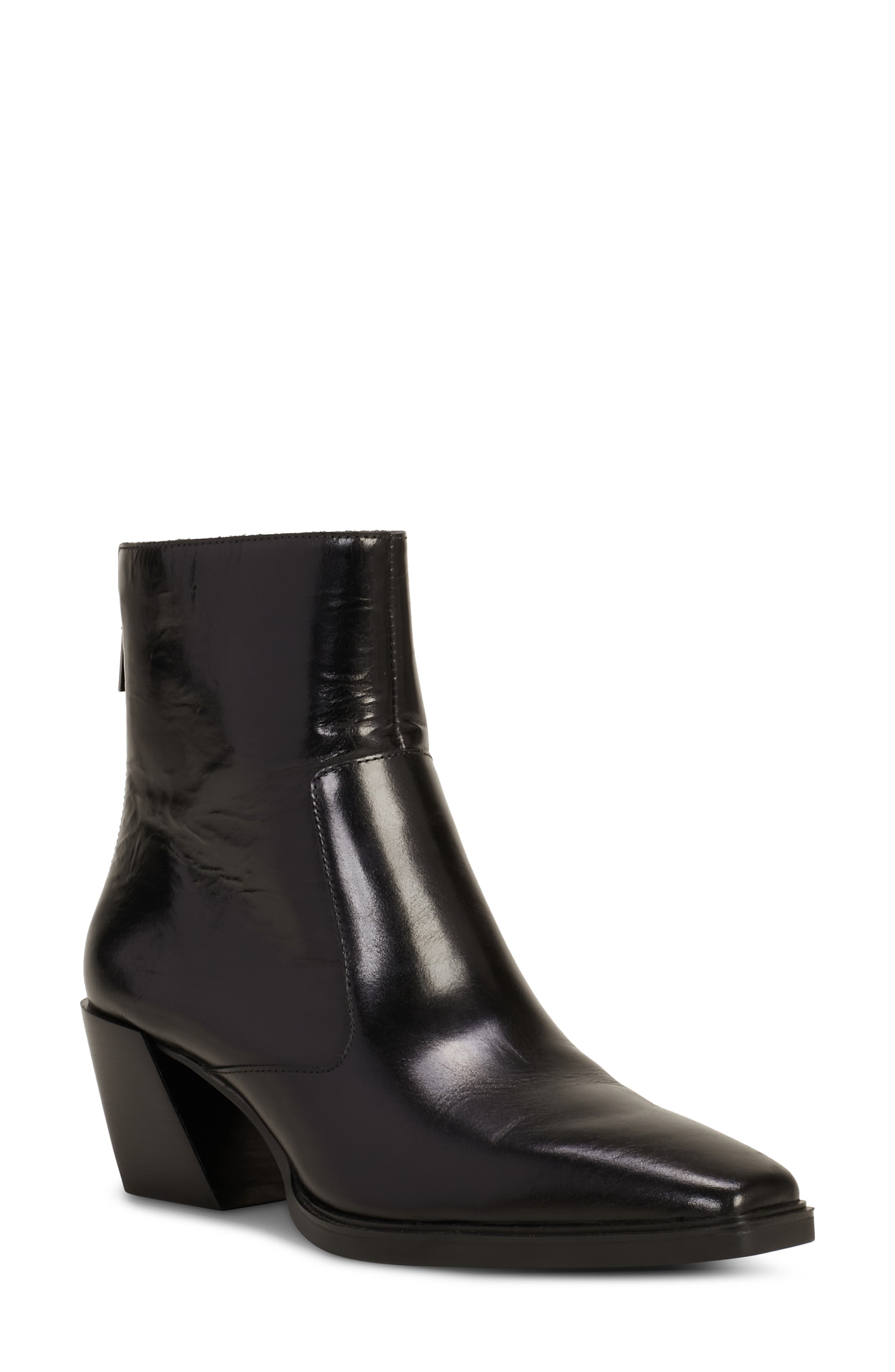 Vagabond Women#39;s Giselle Leather Heeled Ankle Boots - Black