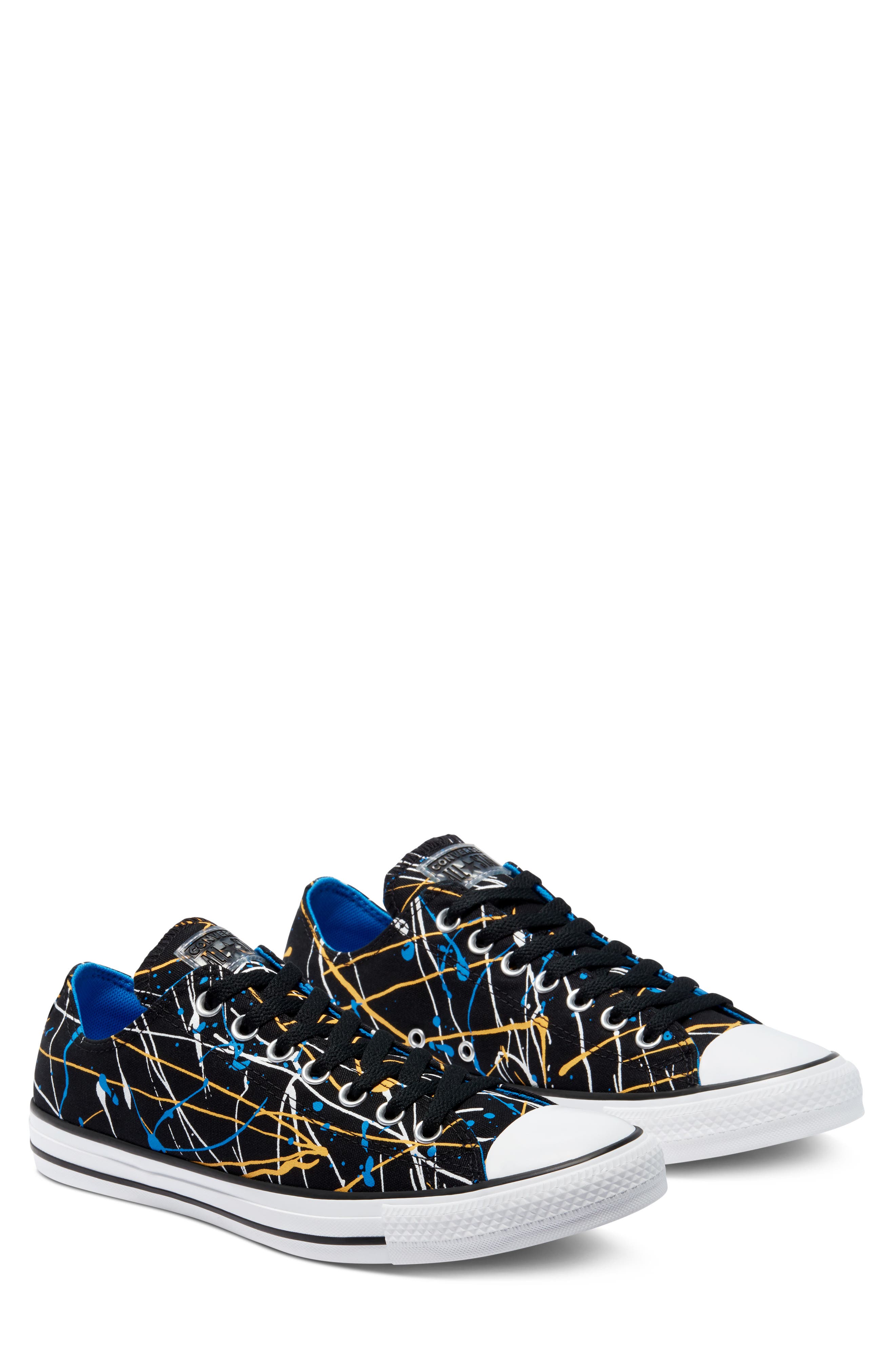 black and white converse