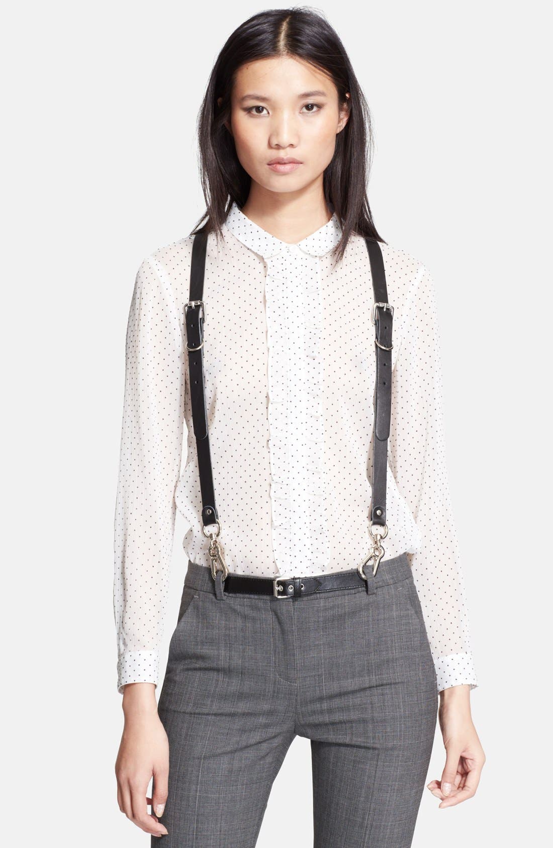 The Kooples Leather Suspenders Nordstrom