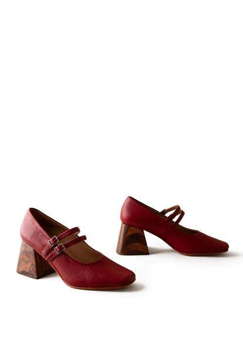 Huma Blanco Perry Mary Jane Pump In Cherry
