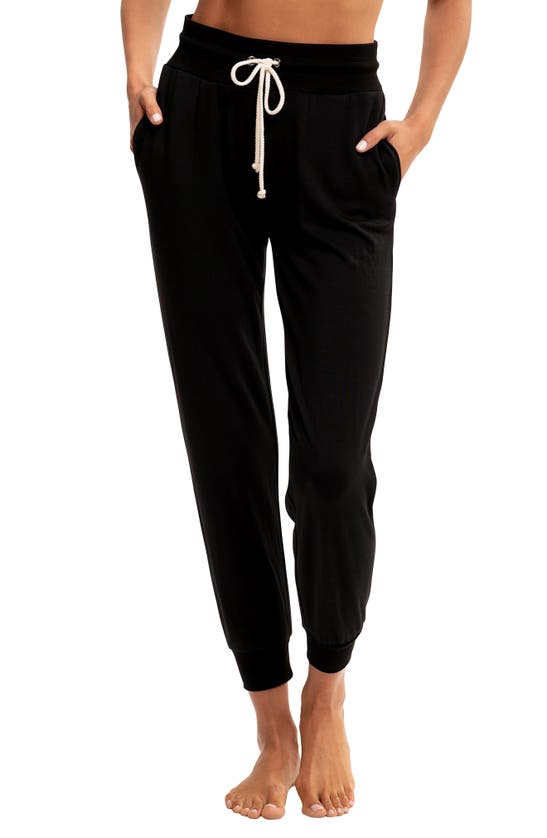 Shop Threads 4 Thought Connie Feather Fleece Joggers In Black