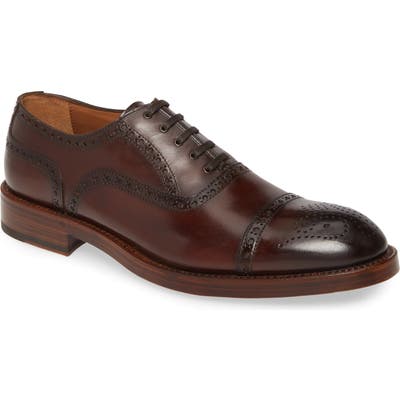 Bruno Magli Olimpio Medallion Toe Oxford, Brown