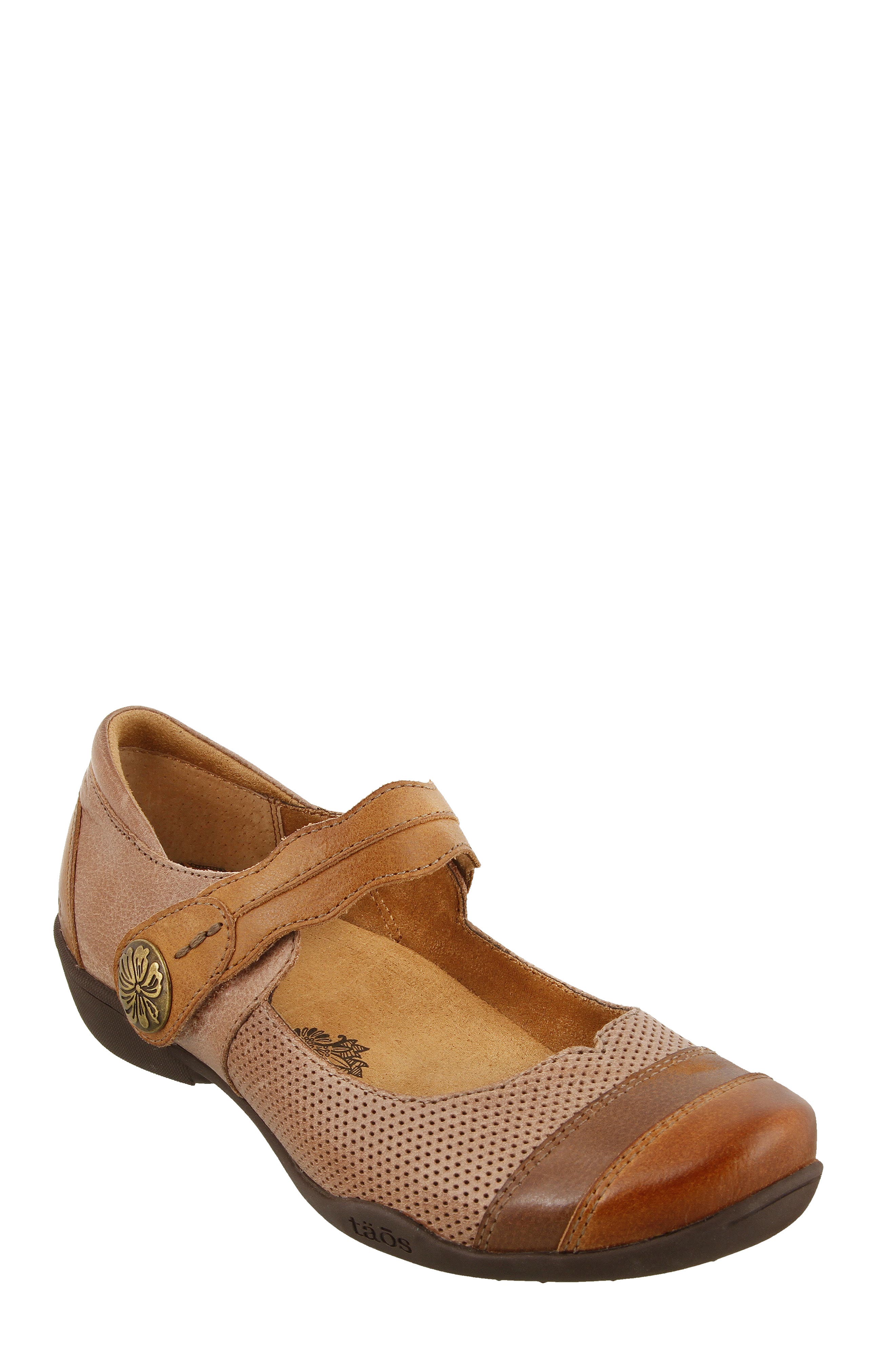 Taos Bravo Mary Jane Flat, Yellow