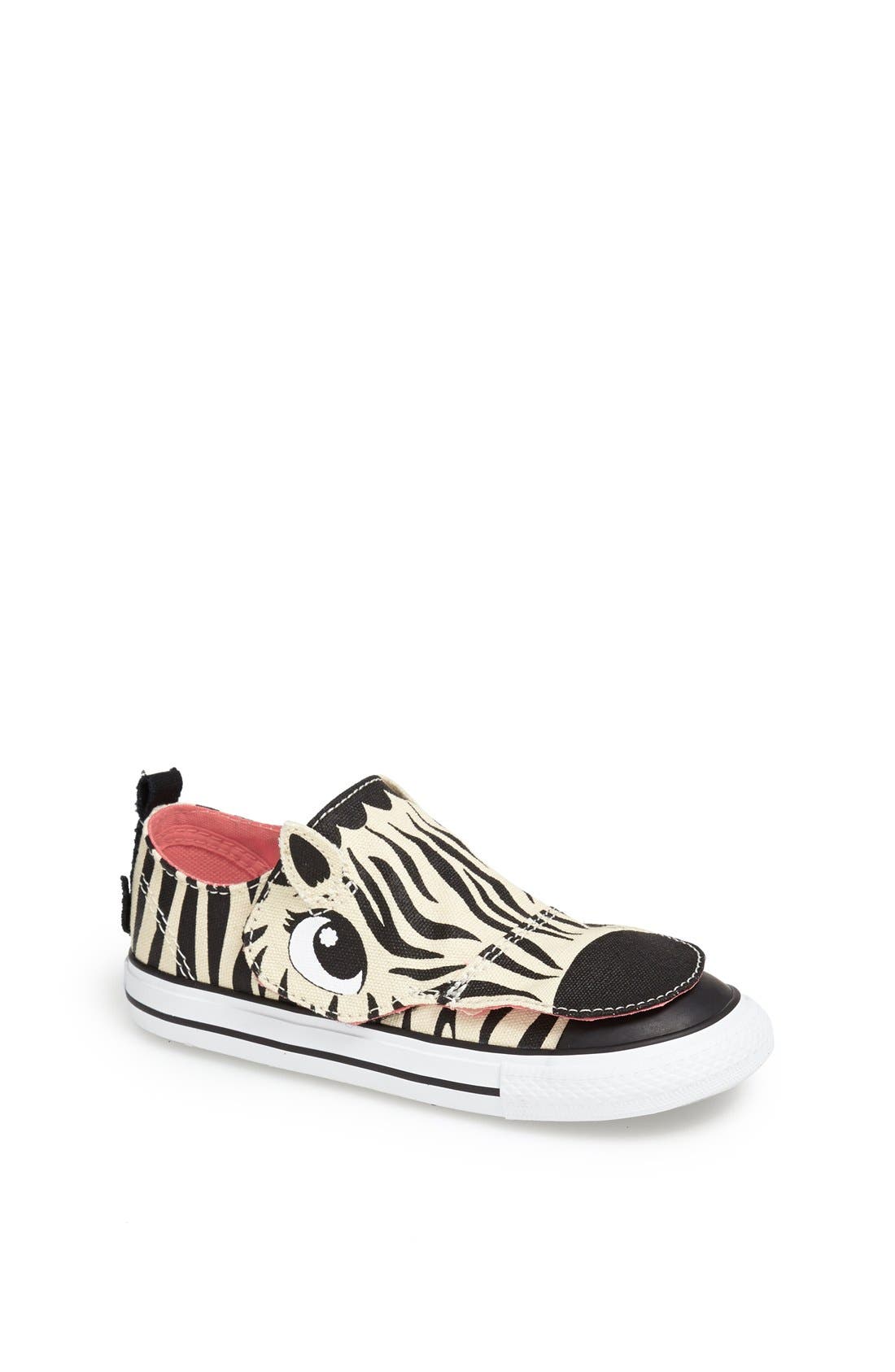 Converse 'No Problem' Zebra Face Sneaker (Baby, Walker & Toddler