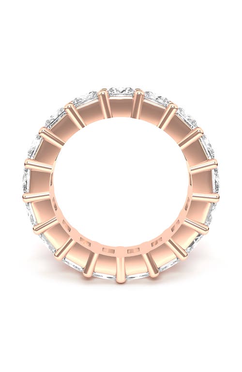 Hautecarat Lab Created Diamond Eternity Ring In 18k Rg