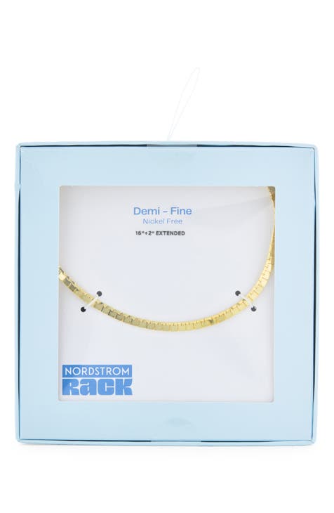 Demi Fine Square Chain Necklace