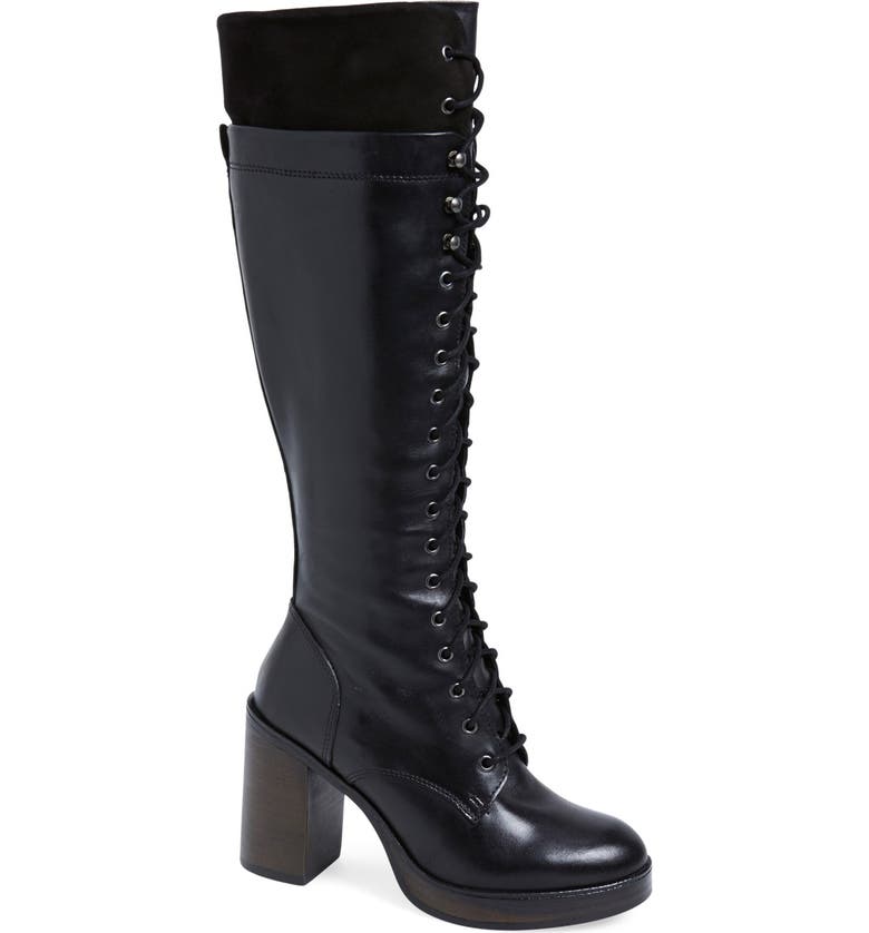 Steve Madden 'Nitefall' Tall Lace Up Boot (Women) | Nordstrom
