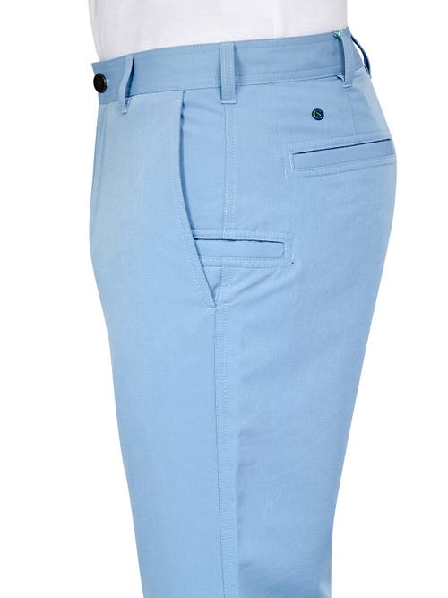 CONSTRUCT CONSTRUCT REGULAR FIT SOLID FLAT FRONT RECYCLED PERFORMANCE GOLF PANTS