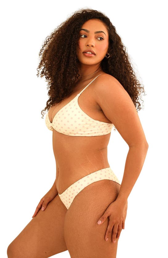 Dippin Daisys Palma Bottom In Dotted Pink
