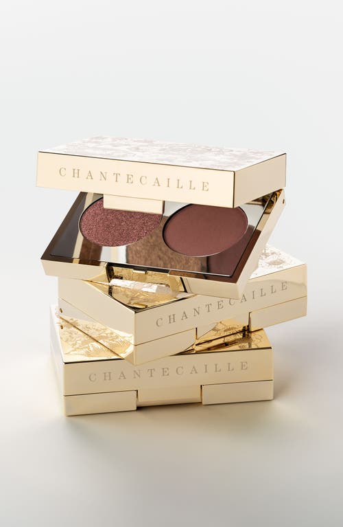 Shop Chantecaille Silver Willow Eyeshadow Duet In Graphite