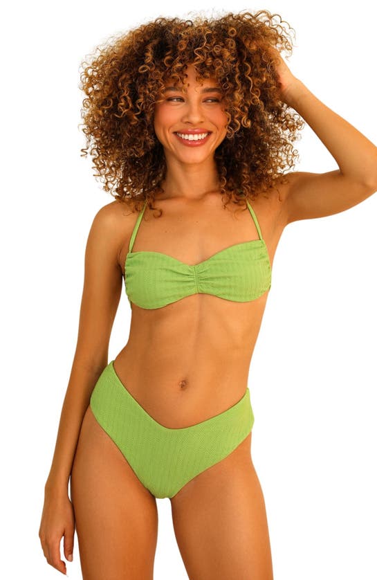 Shop Dippin Daisys Genie Cheeky Swim Bikini Bottom In Avocado