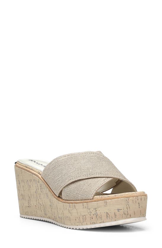 DONALD PLINER IDEAL PLATFORM WEDGE SANDAL