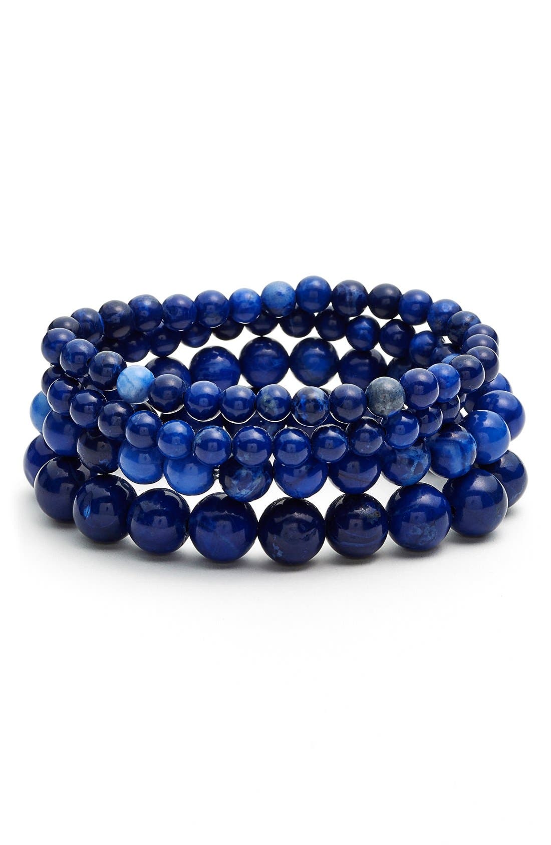 Nordstrom Beaded Stretch Bracelets (Set of 4) Nordstrom