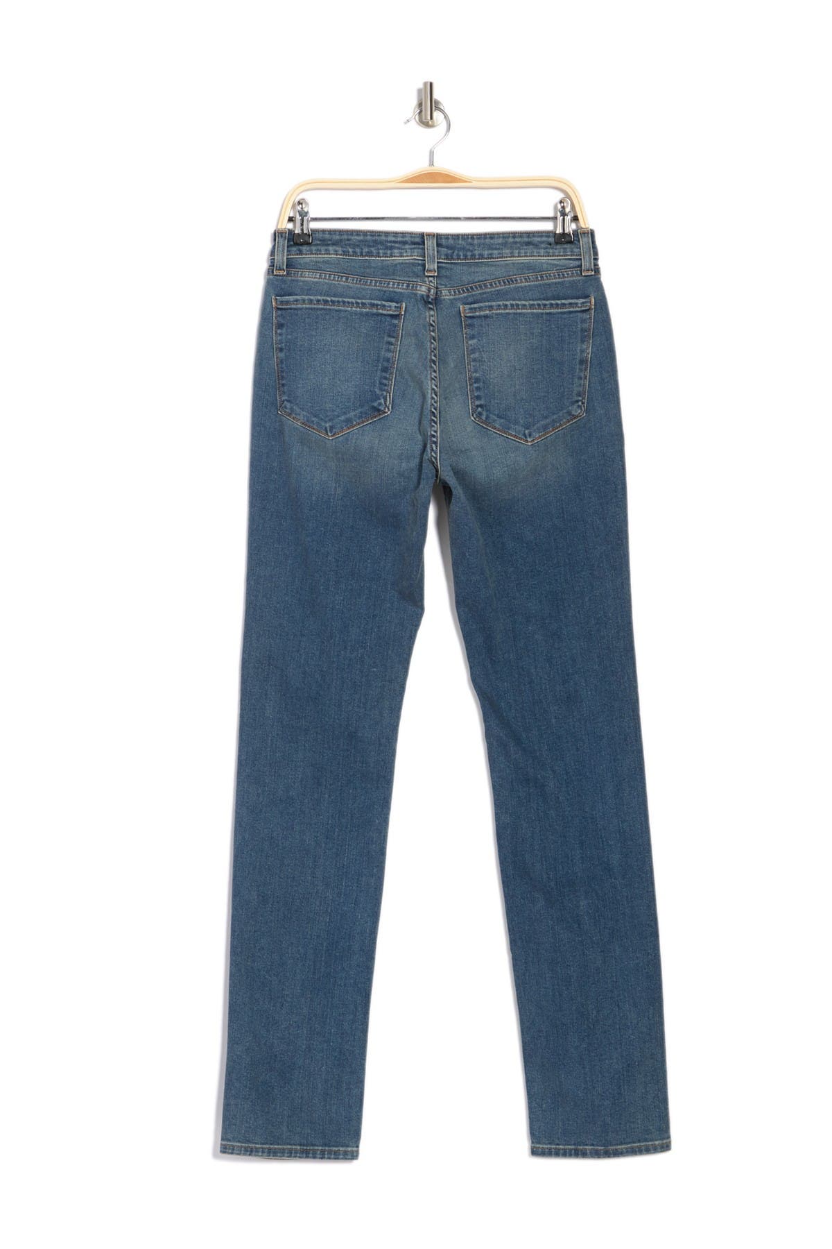 Monfrere Straight Leg Jeans In Medium Blue3