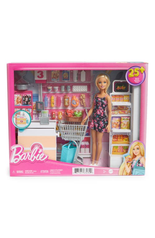 Mattel Barbie Supermarket Playset in Pink Multi at Nordstrom