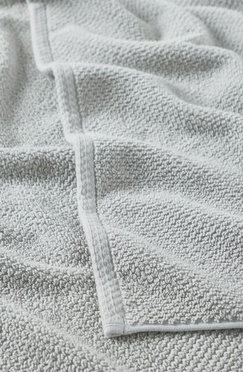 Woven & Weft 4-pack Popcorn Textured Towels In Light Grey