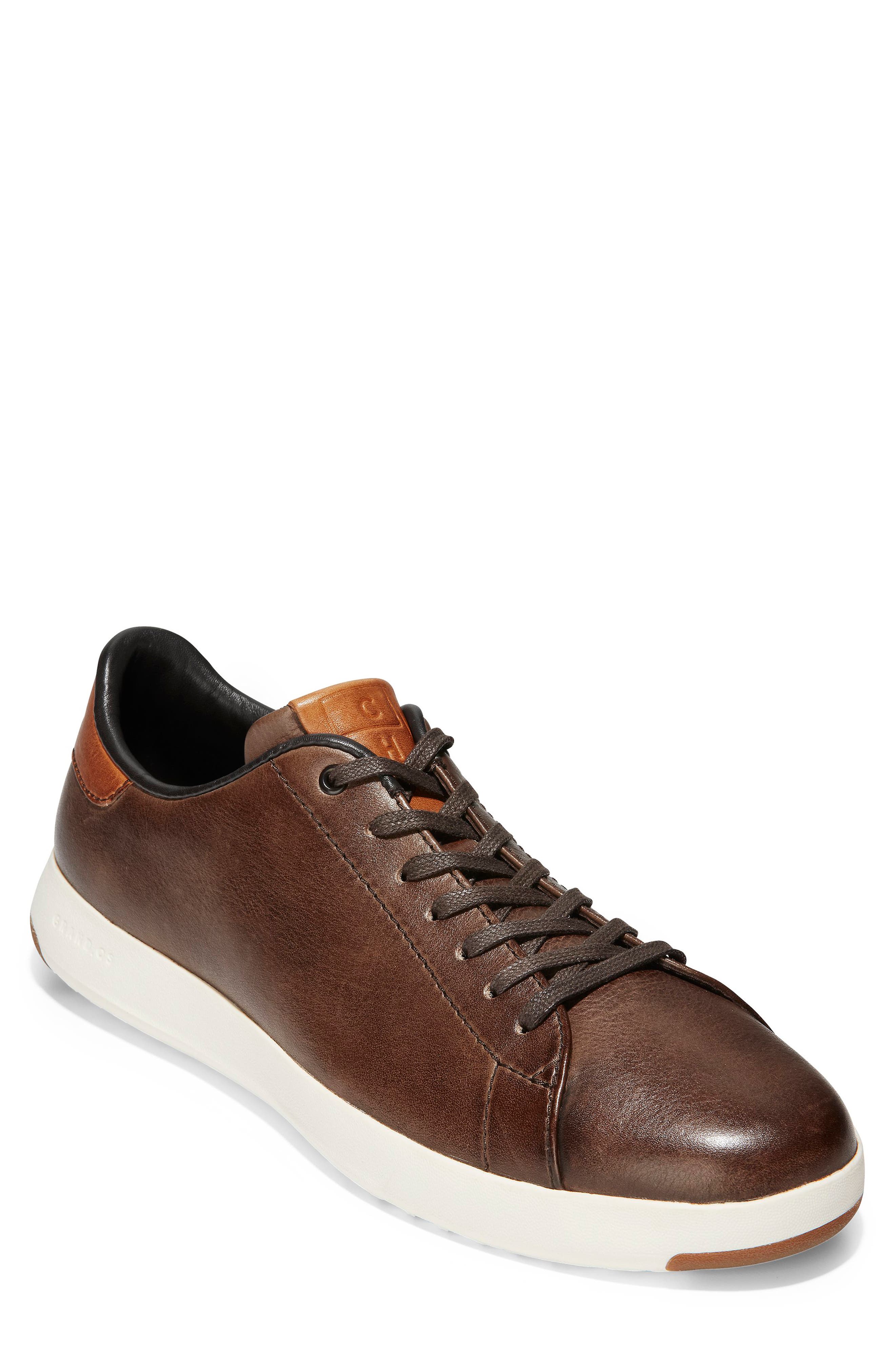 nordstrom leather sneakers