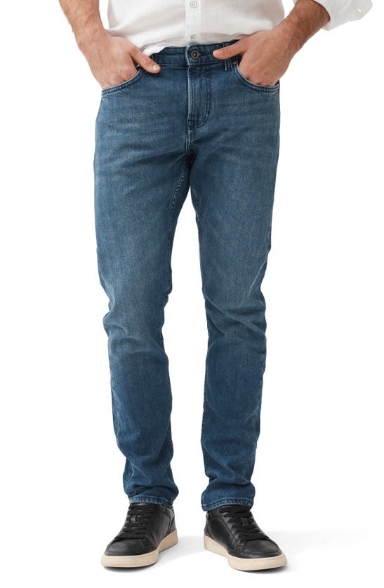 Shop Rodd & Gunn Oaro Stretch Jeans In Bright Blue
