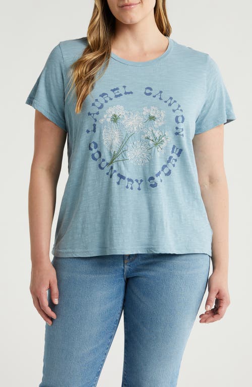 Laurel Canyon Country Store Cotton Graphic T-Shirt in Mountain Spring