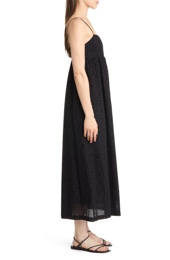 RAILS LUCILLE EYELET MAXI DRESS