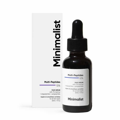 Shop Minimalist Multi-peptides 10% Face Serum