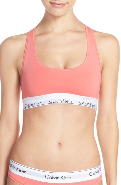 Calvin Klein Womens Modern Cotton Unlined Wireless Bralette