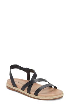 Lucky Brand Candyr Espadrille Wedge Sandals In Metallic