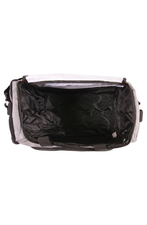 Fila Advantage 19-inch Duffle Bag In Heather/rose Gold