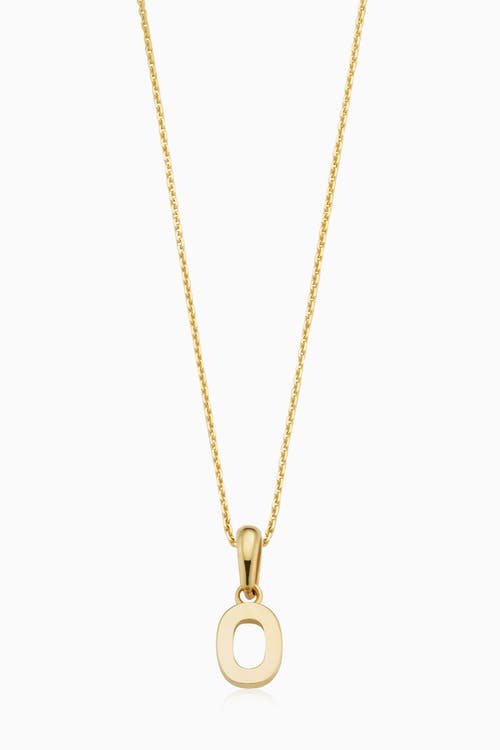 Shop Oradina 14k Gold My Number Pendant Necklace In Number 2