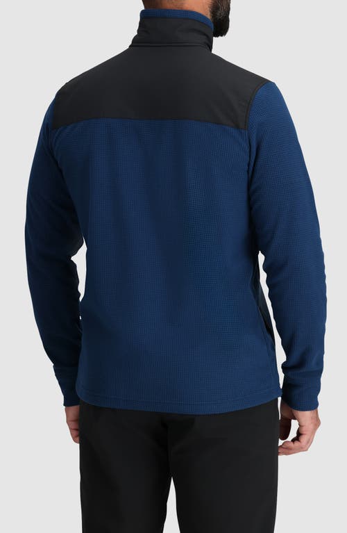 Shop Outdoor Research Trail Fleece Quarter Zip In Cenote