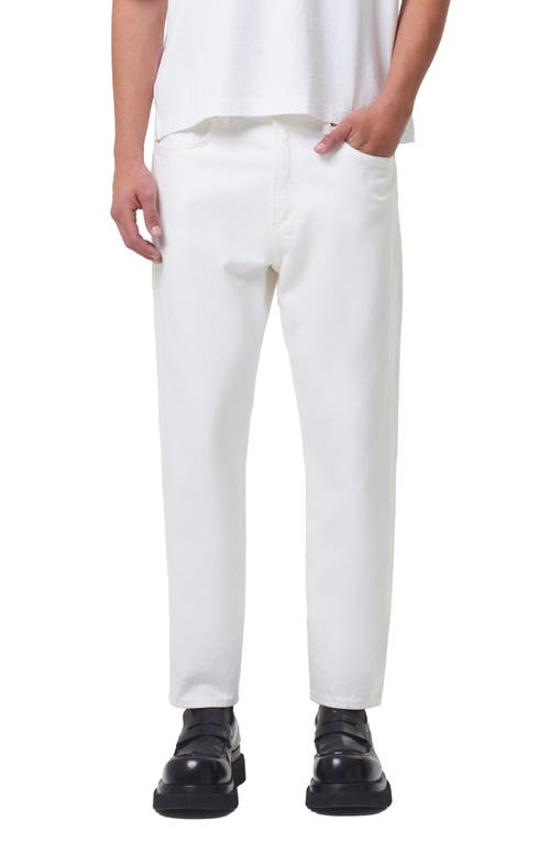 AGOLDE Curtis Relaxed Tapered Organic Cotton Jeans Fortune Cookie at Nordstrom,