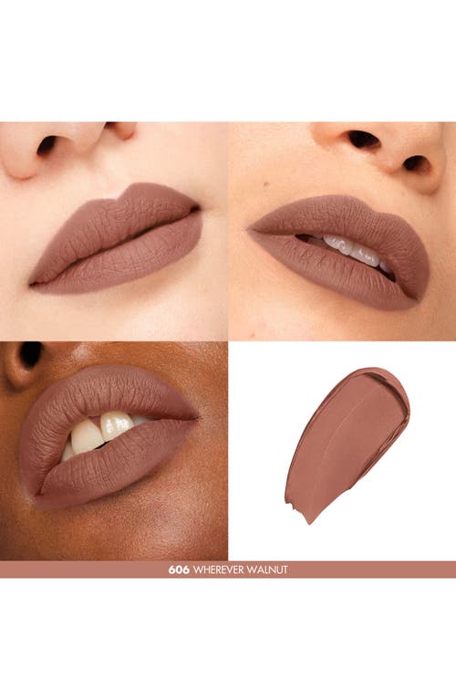 Make Up For Ever Rouge Artist For Ever Matte Lipstick In 606 - Wherever Walnut
