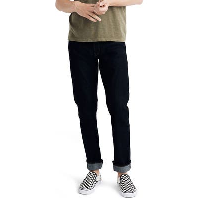 Madewell Selvedge Straight Jeans, Blue