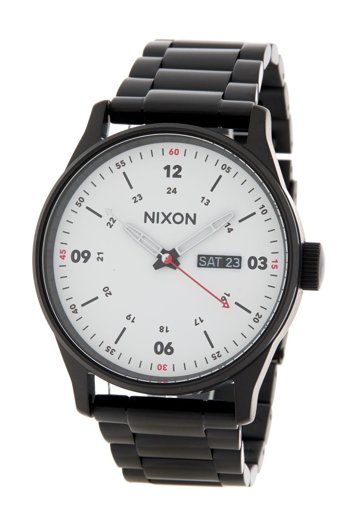 nixon sentry bracelet watch