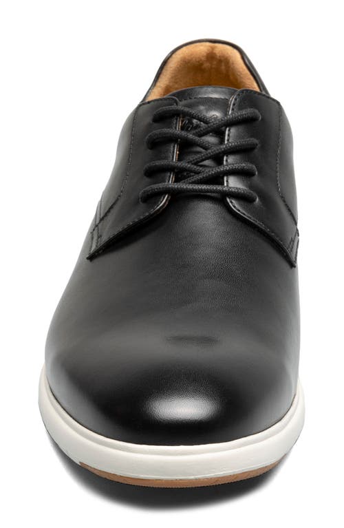 Florsheim Men's Vibe Plain Toe Oxford Lace Up Dress Shoe In Black/ White