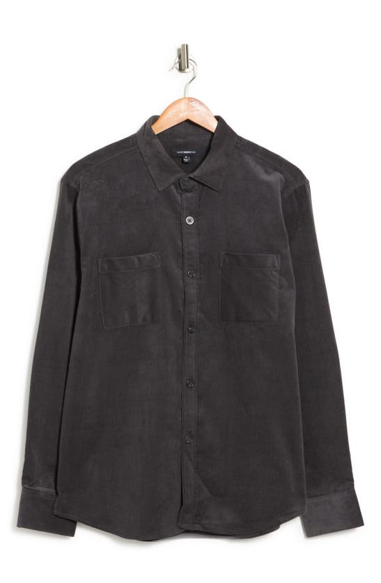 Westzeroone Barton Shirt Jacket In Grey