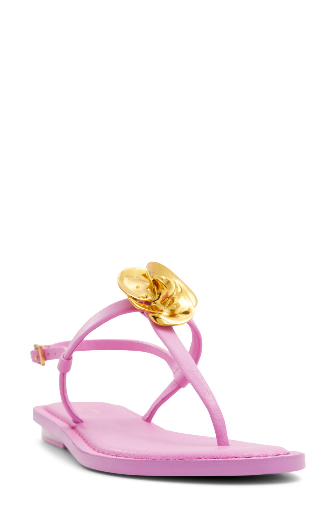 Sandales à Talon Haut Ted Baker Mylli - Taille 11.5 US - Rose & Or, Bout Ouvert - Neuve Sans Boîte