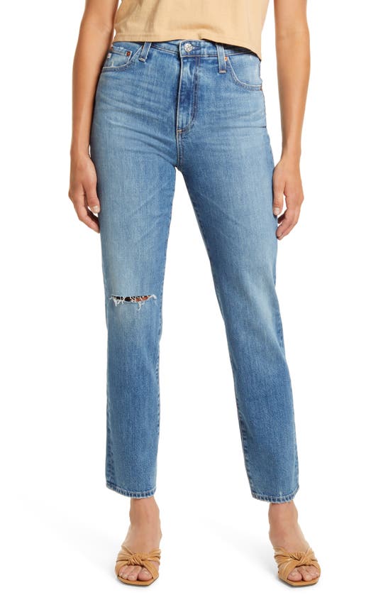 Ag Phoebe High Rise Straight Leg Jeans In 13 Years Prodigy