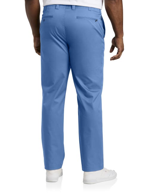 Oak Hill By Dxl Straight-fit Tech Pants In Quiet Harbor