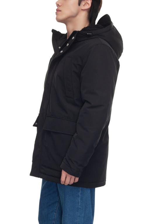 Shop Rokka&rolla Ultimate Winter Parka With Fleece-lined Hood In Black