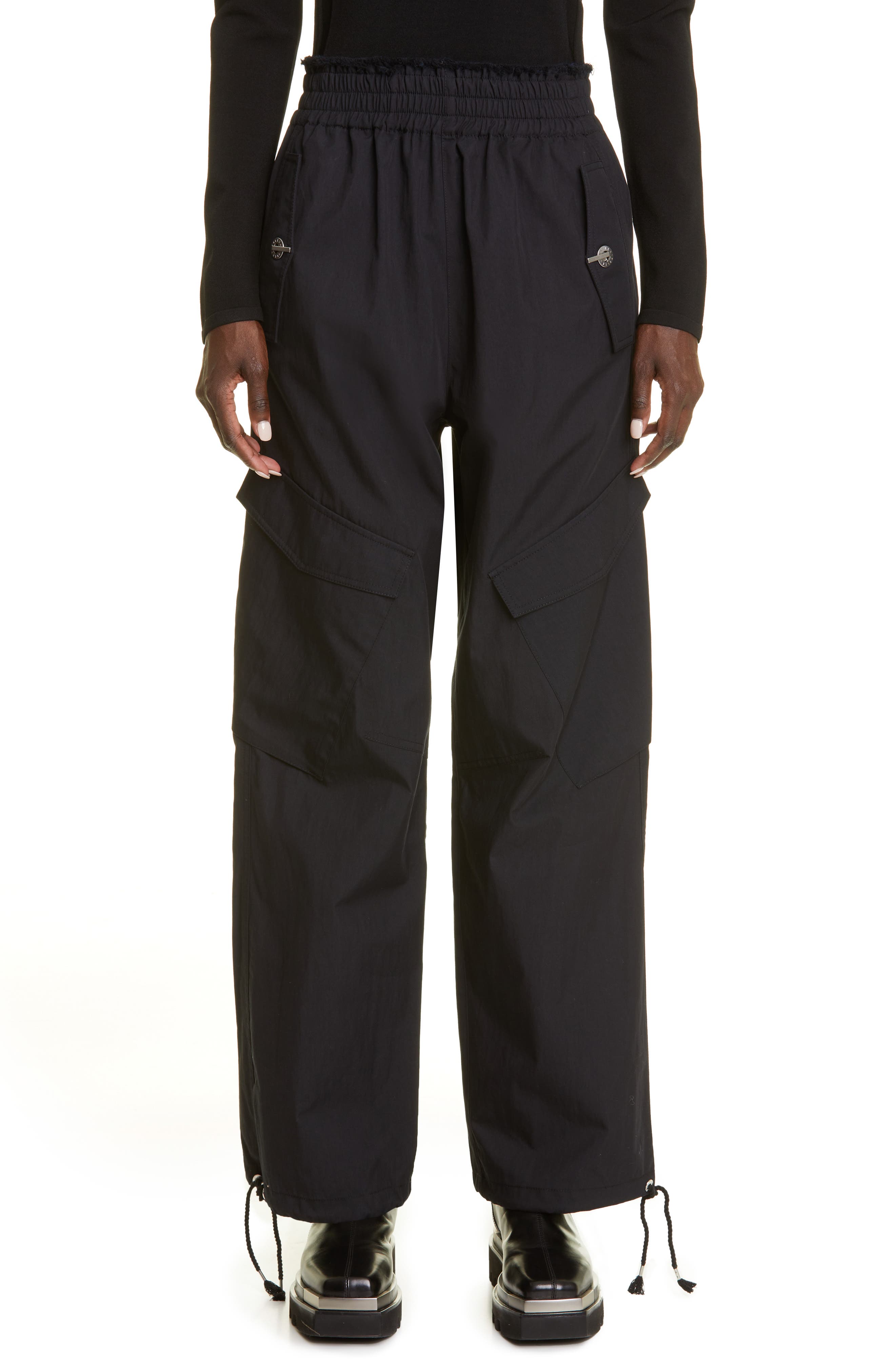 Dion Lee Rope Trim Cotton Blend Cargo 
