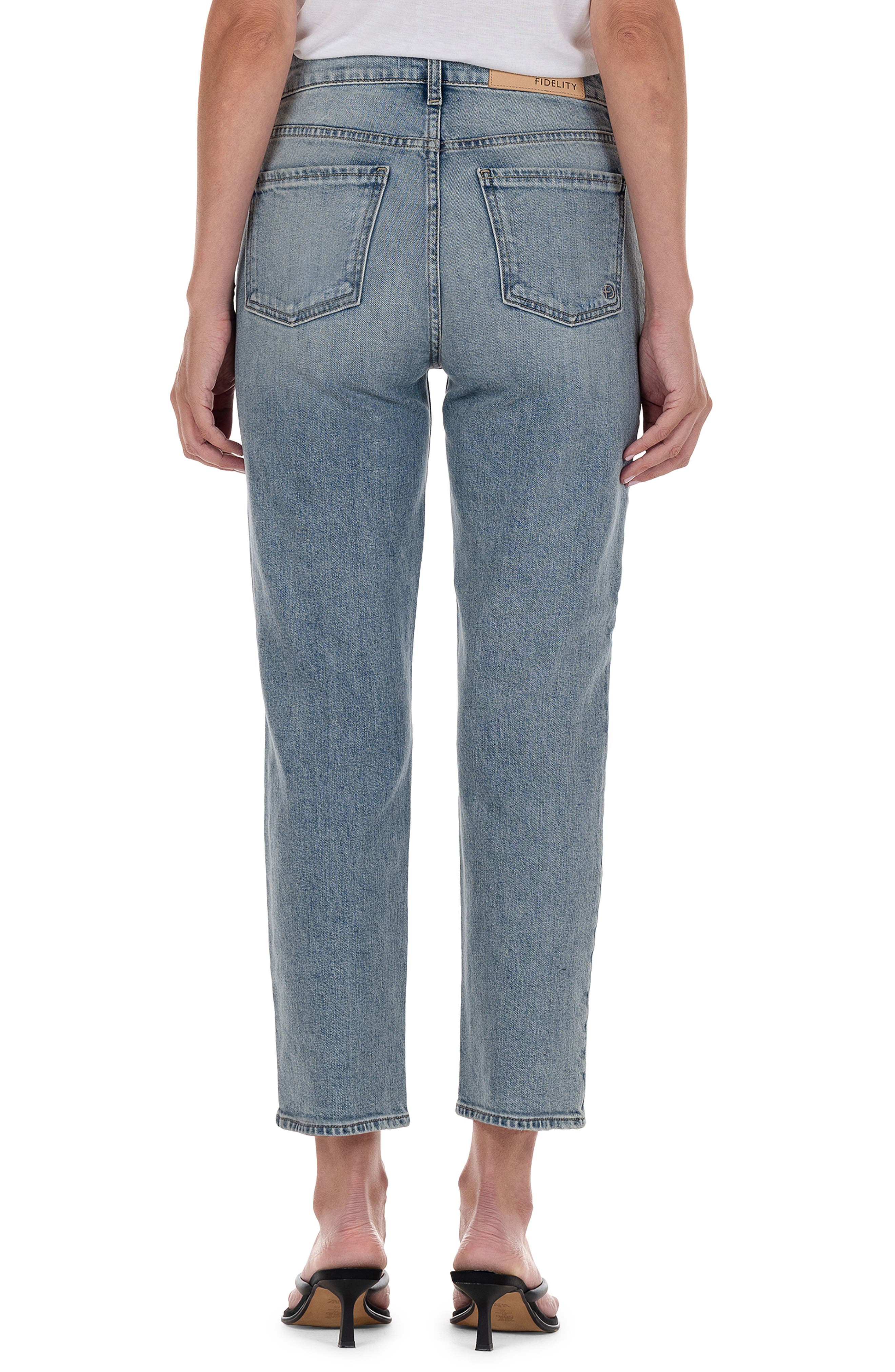 Fidelity Denim Jimi High Waist Crop 