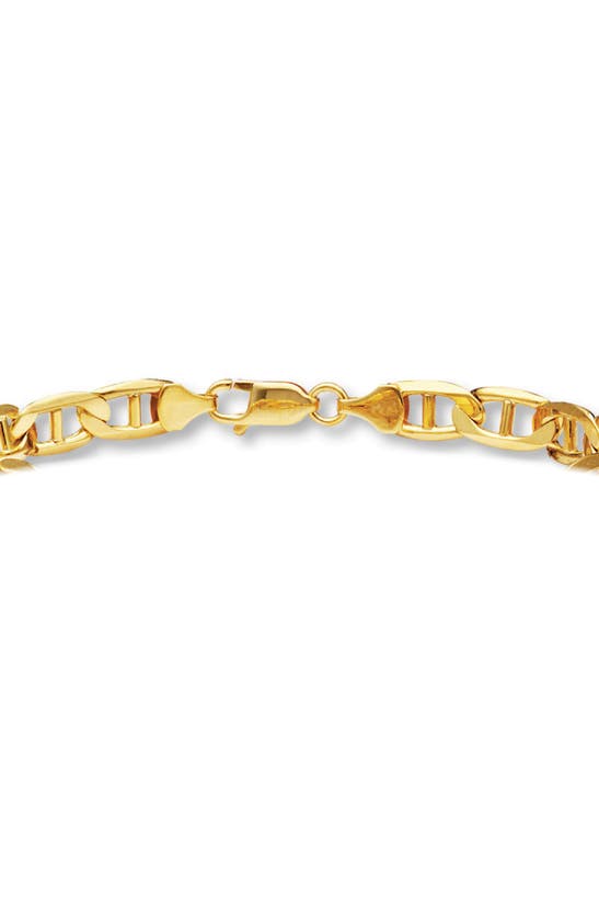Best Silver Flat Marina Link Necklace In Gold