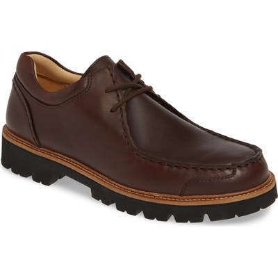 Samuel Hubbard Great North Moc Toe Derby, Brown