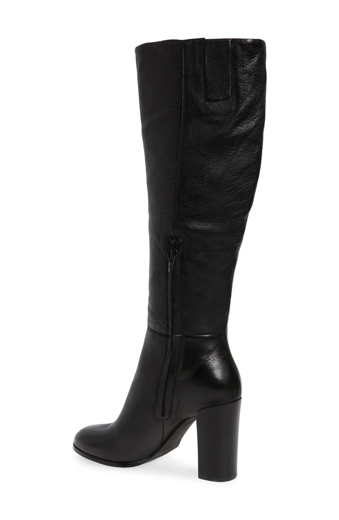 water resistant knee high boots