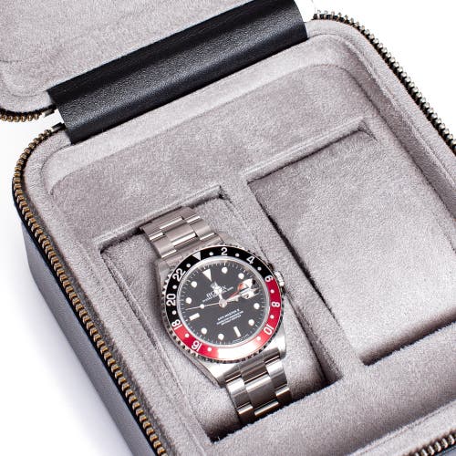 Rapport London Hyde Park Two Zip Case In Black
