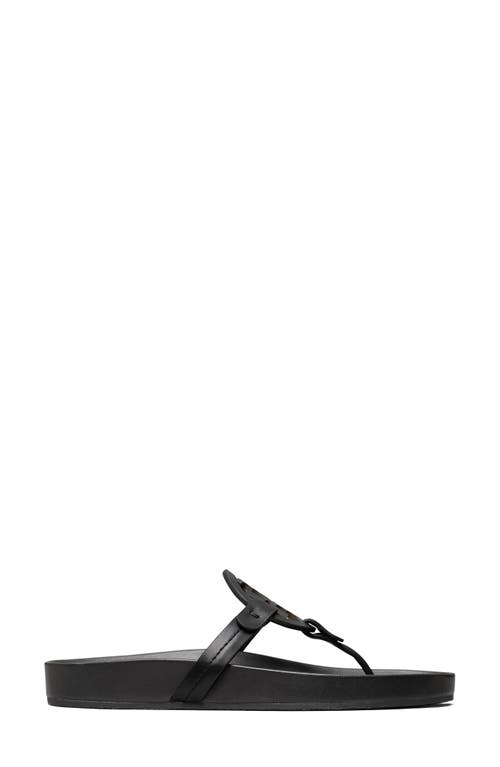 Tory Burch Miller Soft Sandal In Perfect Black/perfect Black