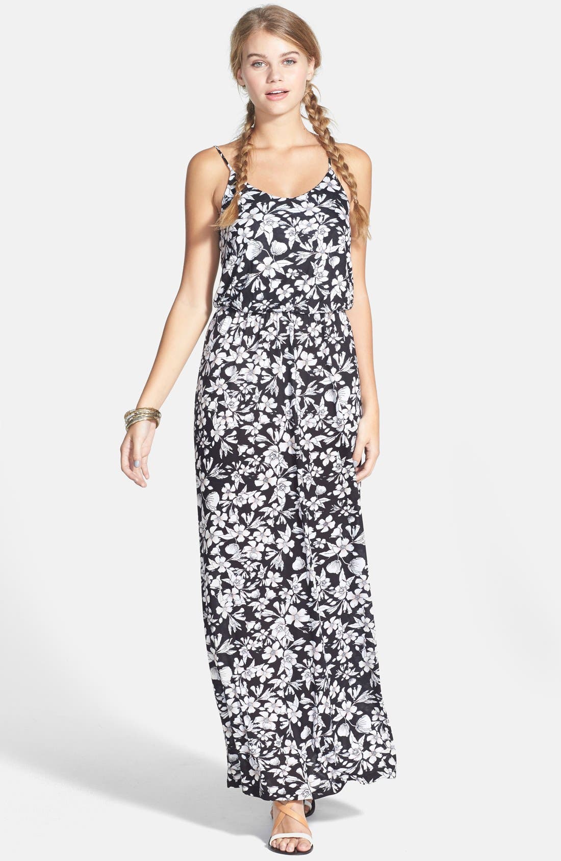 ALL IN FAVOR,
                            Knit Maxi Dress,
                            Main thumbnail 306, color,
                            987
