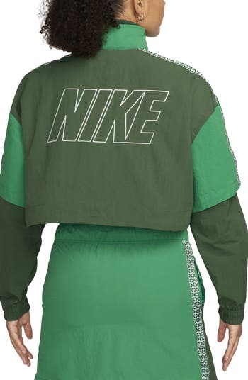 Nike Sportswear Water Repellent Crop Tracksuit Jacket, Nordstrom in 2023